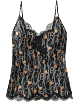 Spaghettiträger Tops|Tops Mit Spitze^Aubade Seide Top TOI MON AMOUR von