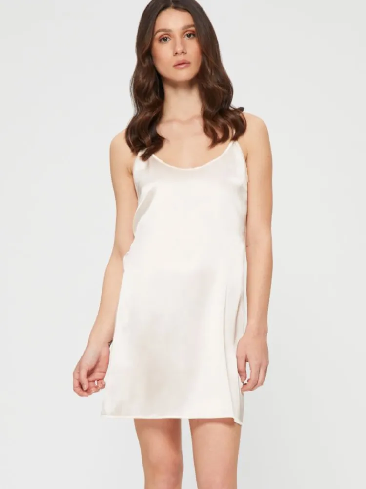 Seidennachthemd|Unterkleider Mit Seide^Chiara Fiorini Seide Unterkleid SETA No. 4 glatt von