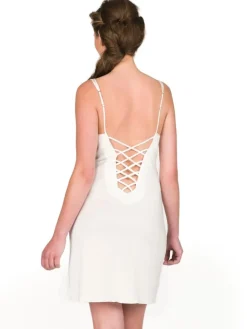 Seiden Basics|Seidennachthemd^Gattina Seide-Baumwolle Nachthemd BERGEN gewirkt von bordeaux-rot oder champagner-weiß