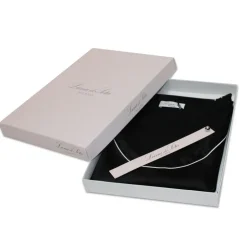 Camisole (Breite Träger)|Mit Seidensatin^Luna di Seta Seiden- Camisole COLOR SILK von champagner/navy oder schwarz/weiß