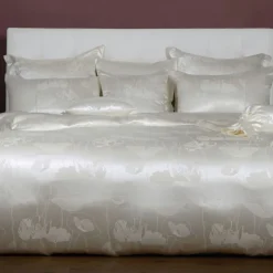 Seidenbettwäsche^Plauener Seidenweberei Seidenbettwäsche ADELE NATUR Seidenweber Collection natur (creme-weiß)