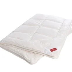 Seidendecken|Medium Bettdecken^HEFEL Seidendecke mittelwarm PURE SILK GD mit Lyocell-Satin von champagner (creme-weiß)