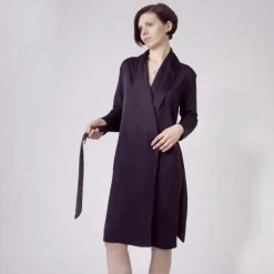 Morgenmantel Kurz|Morgenmantel Mit Seide^Nightdreams Seidenmix Kurz-Morgenmantel ADELAIDE glatt von