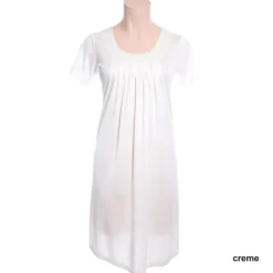 Seiden Basics|Seide Sleepshirt^Nightdreams Seidenmix Wirkseide Kurzarm Nachthemd ADELAIDE Nr. 3 von