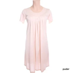 Seiden Basics|Seide Sleepshirt^Nightdreams Seidenmix Wirkseide Kurzarm Nachthemd ADELAIDE Nr. 3 von