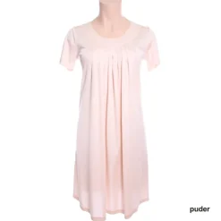 Seiden Basics|Seide Sleepshirt^Nightdreams Seidenmix Wirkseide Kurzarm Nachthemd ADELAIDE Nr. 3 von