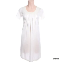 Seiden Basics|Seide Sleepshirt^Nightdreams Seidenmix Wirkseide Kurzarm Nachthemd ADELAIDE Nr. 3 von