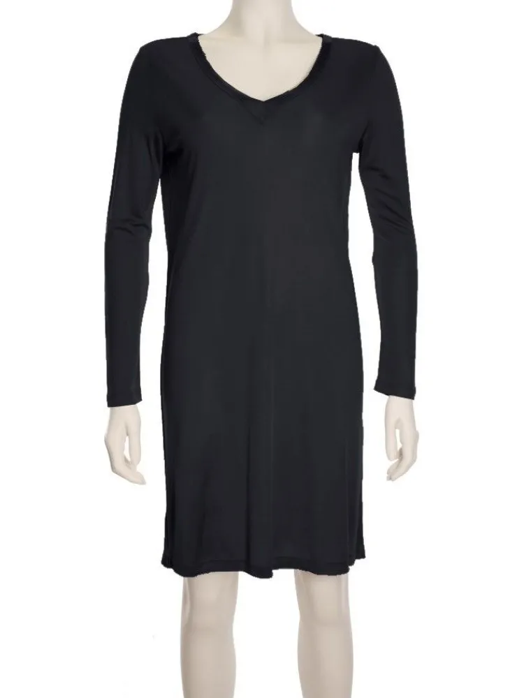 Seiden Basics|Seide Sleepshirt^Nightdreams Seidenmix Wirkseide Sleepshirt ADELAIDE von
