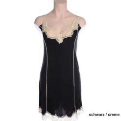 Seidennachthemd|Unterkleider Mit Seide^Nightdreams Seidenmix Wirkseide Spaghetti-Nachthemd MAHÉ von