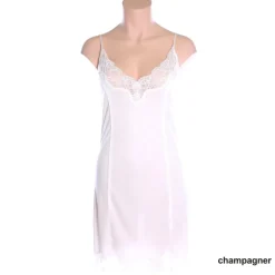 Seidennachthemd|Unterkleider Mit Seide^Nightdreams Seidenmix Wirkseide Spaghetti-Nachthemd MAHÉ von