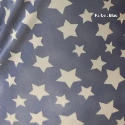 Seidennachthemd^Gattina Seidennachthemd PALAWAN mit Sternen von Wirkseide Seidenmix cashmere-beige oder blau