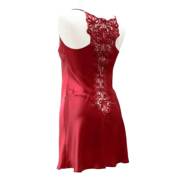 Seiden Basics|Seidenneglige^Marjolaine Seidennachthemd Seide SOIE UNIE "177" von