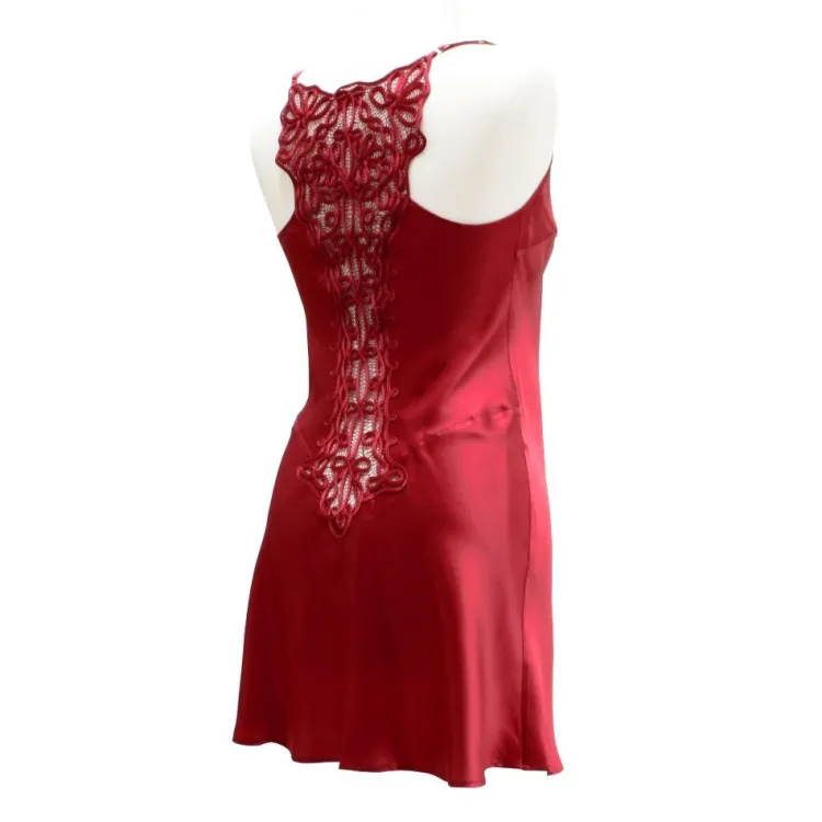 Seiden Basics|Seidenneglige^Marjolaine Seidennachthemd Seide SOIE UNIE "177" von