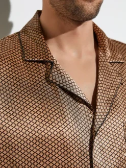 Seidenschlafanzüge^Zimmerli Seidenpyjama Herren SILK NIGHTWEAR 6000 elegant von