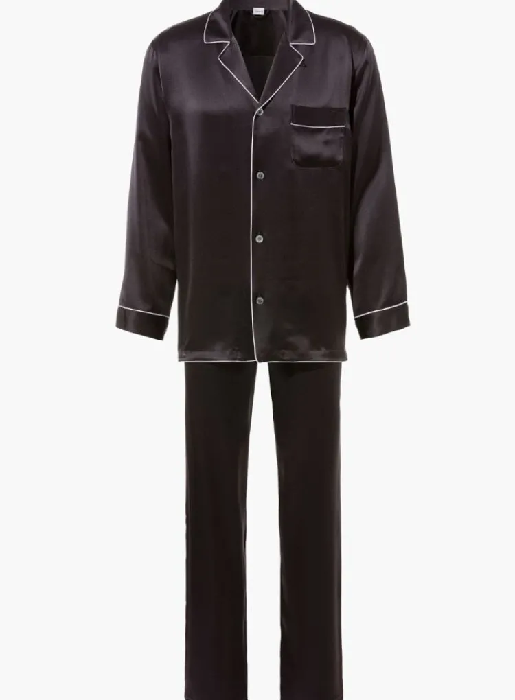 Seidenschlafanzüge^Zimmerli Seidenpyjama Herren SILK NIGHTWEAR 6000 elegant von