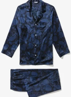 Seidenschlafanzüge^Zimmerli Seidenpyjama Herren SILK NIGHTWEAR 6000 von