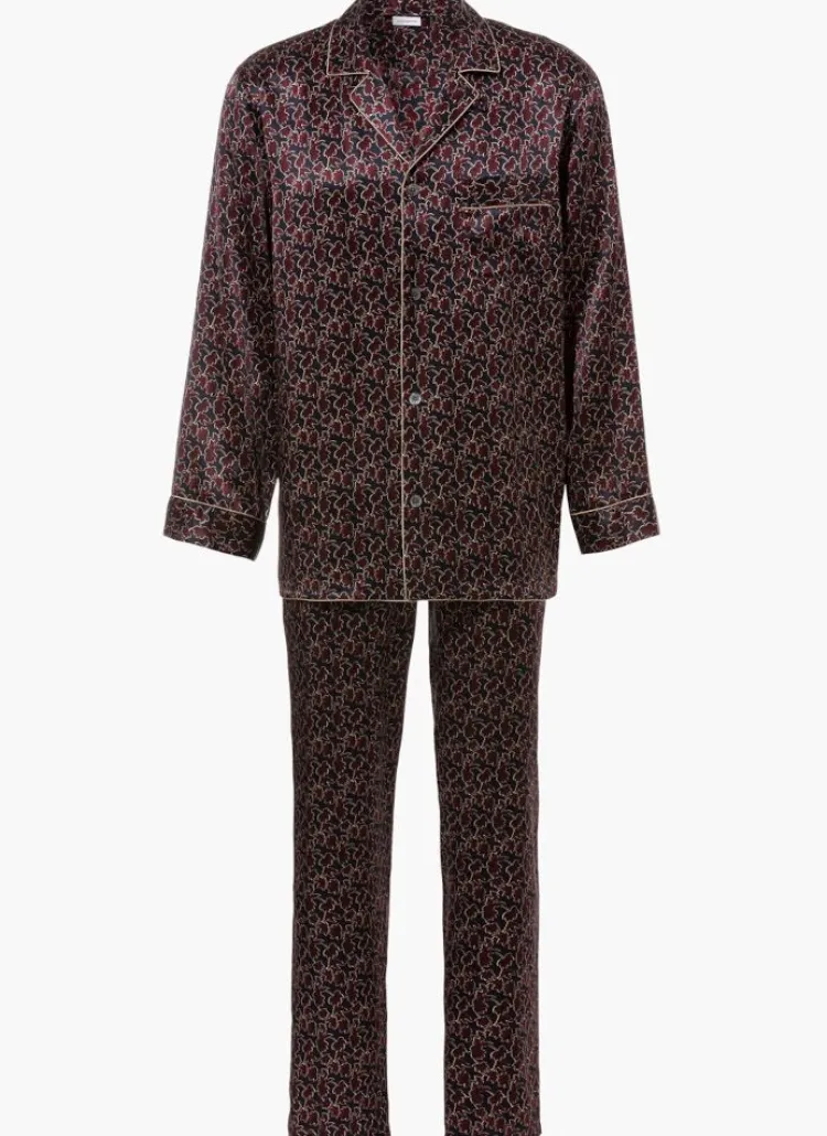 Seidenschlafanzüge^Zimmerli Seidenpyjama Herren SILK NIGHTWEAR 6000 von