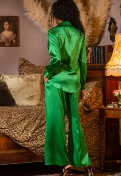 Lounge-Wear|Seidenpyjama^Marjolaine Seidenpyjama OXANA Stretchseide von