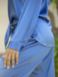 Lounge-Wear|Seidenpyjama^Marjolaine Seidenpyjama ROXANE Stretchseide von