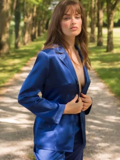 Lounge-Wear|Seiden Basics^Marjolaine Seidenpyjama SOIE UNIE von