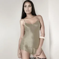 Spaghettiträger Tops|Tops Mit Seide^Luna di Seta Seidentop 100% Seide CLASSICO uni von