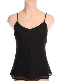 Spaghettiträger Tops|Alle Lingerie Tops^Marjolaine Seidentop 100% Seide FIDJI MOUSSELIN fein