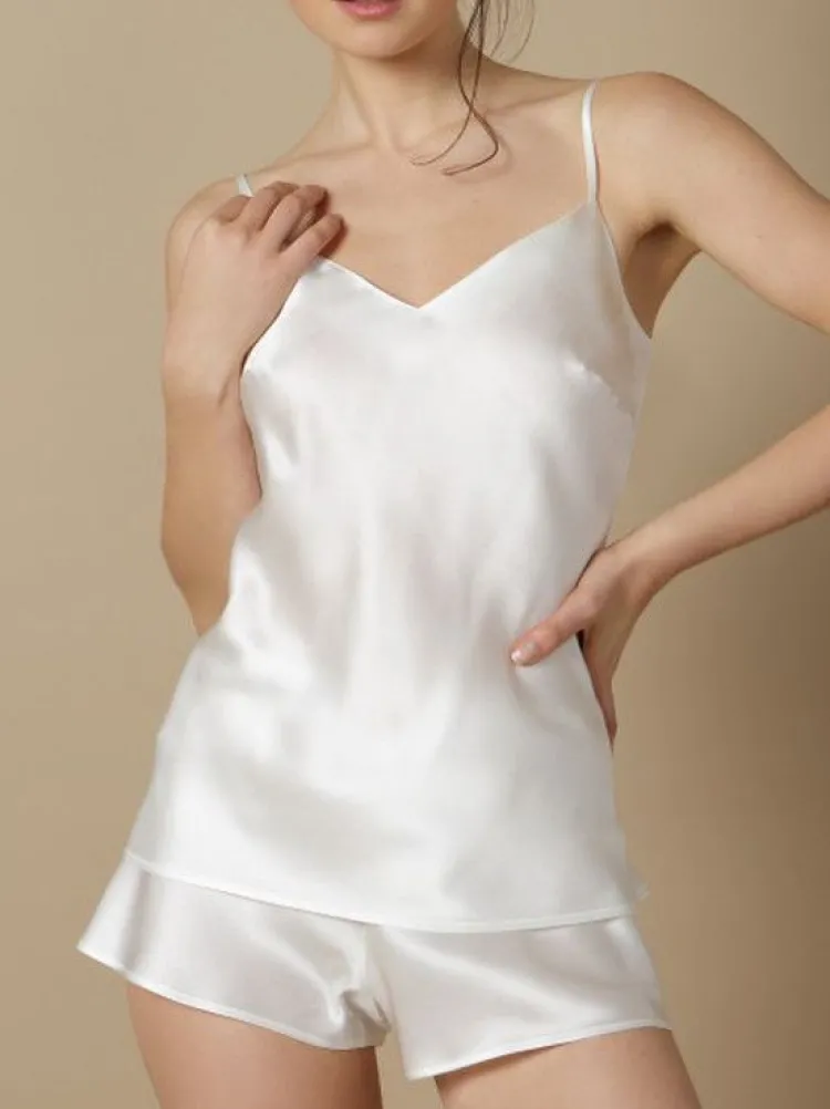 Spaghettiträger Tops|Alle Lingerie Tops^Marjolaine Seidentop 100% Seide ODON elegant von