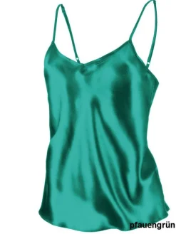 Spaghettiträger Tops|Alle Lingerie Tops^Marjolaine Seidentop 100% Seide ODON elegant von