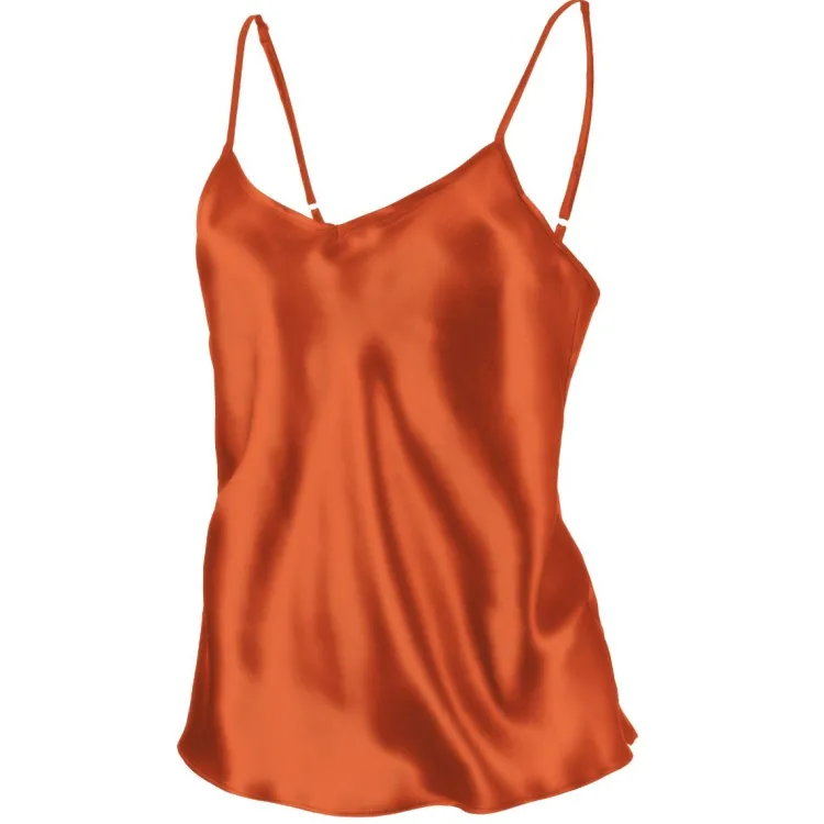 Spaghettiträger Tops|Alle Lingerie Tops^Marjolaine Seidentop 100% Seide ODON uni - viele Farben