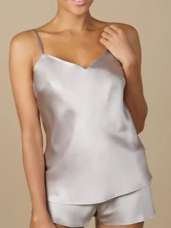 Spaghettiträger Tops|Alle Lingerie Tops^Marjolaine Seidentop 100% Seide ODON von - viele Farben