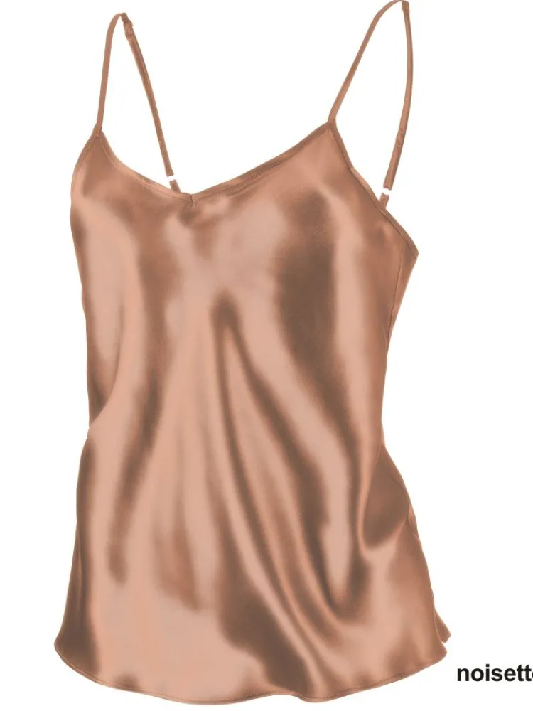 Spaghettiträger Tops|Alle Lingerie Tops^Marjolaine Seidentop 100% Seide ODON von