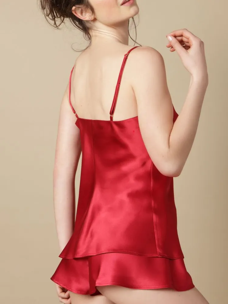 Spaghettiträger Tops|Alle Lingerie Tops^Marjolaine Seidentop 100% Seide ODON von