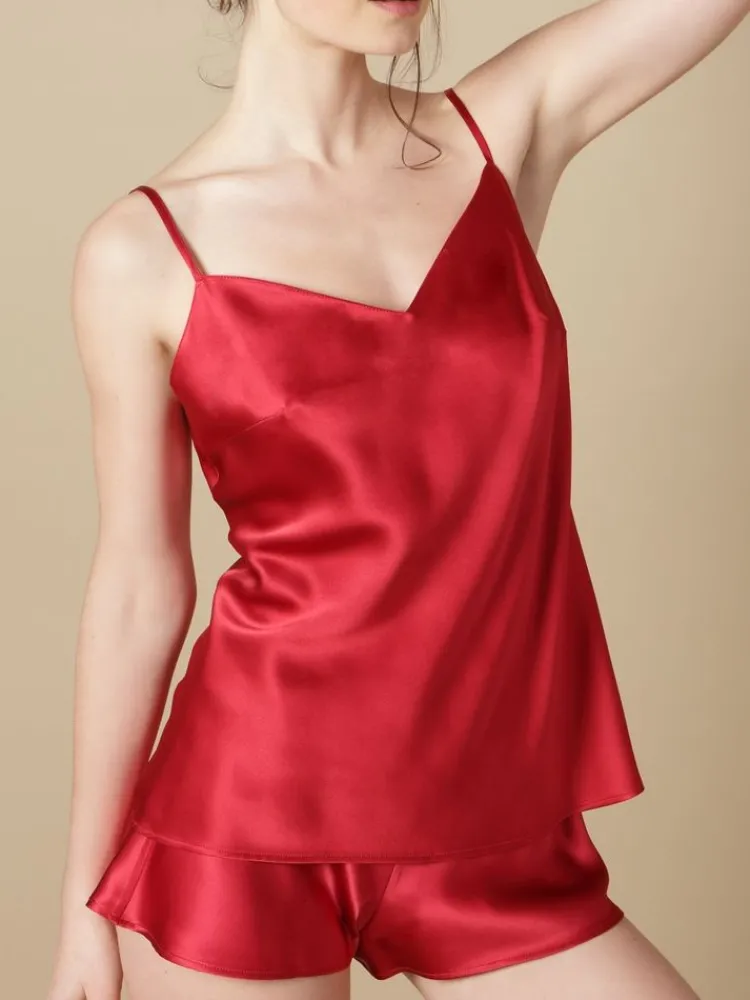 Spaghettiträger Tops|Alle Lingerie Tops^Marjolaine Seidentop 100% Seide ODON von