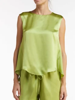 Bluse & Tunika|Camisole (Breite Träger)^Vivis Seidentop BIANCA von