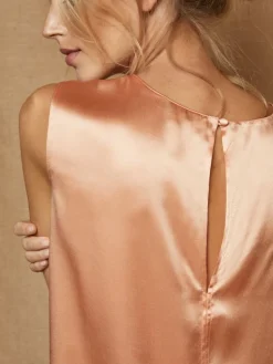 Bluse & Tunika|Camisole (Breite Träger)^Vivis Seidentop BIANCA von