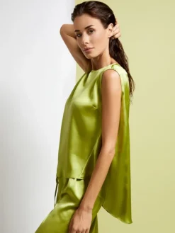 Bluse & Tunika|Camisole (Breite Träger)^Vivis Seidentop BIANCA von