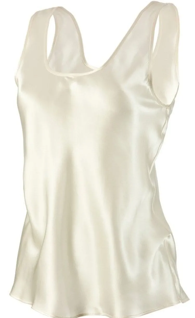 Camisole (Breite Träger)|Alle Lingerie Tops^Chiara Fiorini Seidentop Camisole SETA No. 7 glatt von