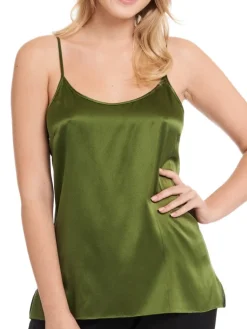 Spaghettiträger Tops|Alle Lingerie Tops^Gattina Seidentop SEDUZIONE DI SETA von Satin