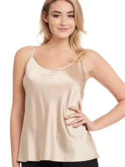 Spaghettiträger Tops|Alle Lingerie Tops^Gattina Seidentop SEDUZIONE DI SETA von Satin