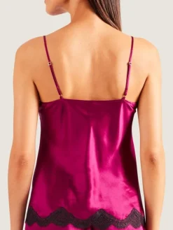 Tops Mit Spitze|Alle Lingerie Tops^Aubade Seidentop SOIE D´AMOUR exquisit