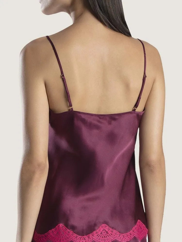 Tops Mit Spitze|Alle Lingerie Tops^Aubade Seidentop SOIE D´AMOUR fein von