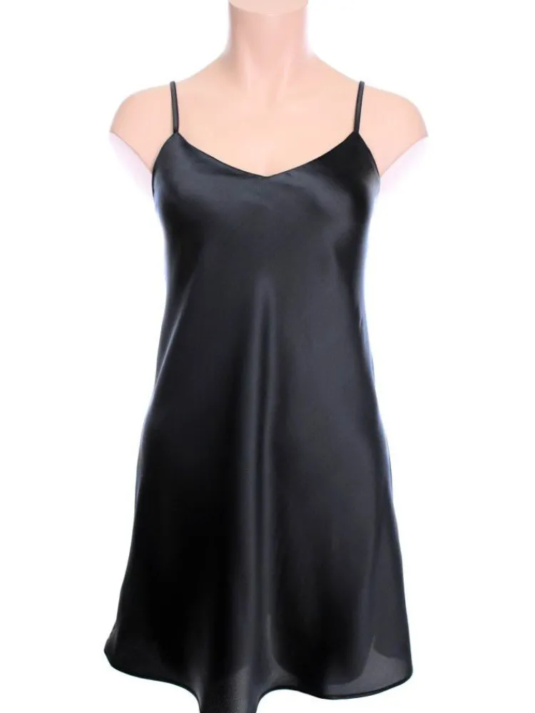 Seidennachthemd|Unterkleider Mit Seide^Cotton Club Seiden-Unterkleid INTENSA glatt Seta Superior