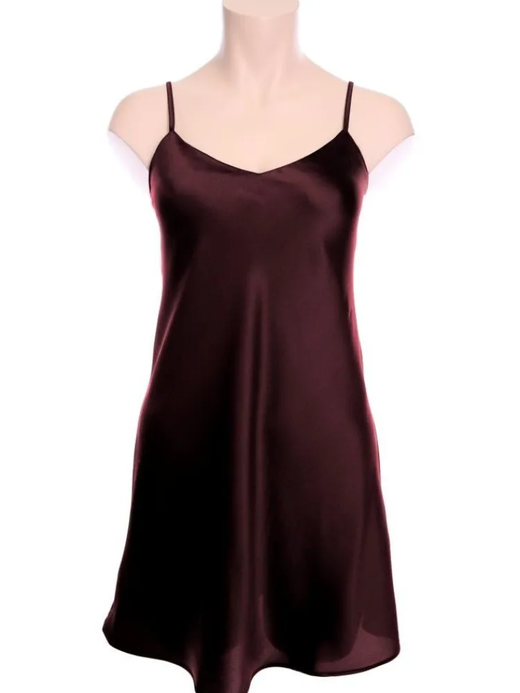 Seidennachthemd|Unterkleider Mit Seide^Cotton Club Seiden-Unterkleid INTENSA glatt Seta Superior