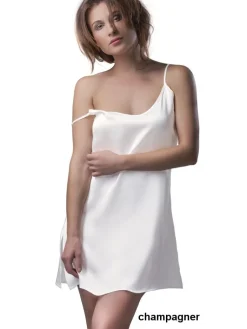 Unterkleider Mit Seide|Kurze Unterkleider^Gattina Seidenunterkleid Stretchseide SEDUZIONE DI SETA von