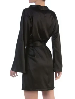 Morgenmantel Kurz|Morgenmantel Aus Satin^Cotton Club Seta Superior Seide Kimono INTREPIDO von
