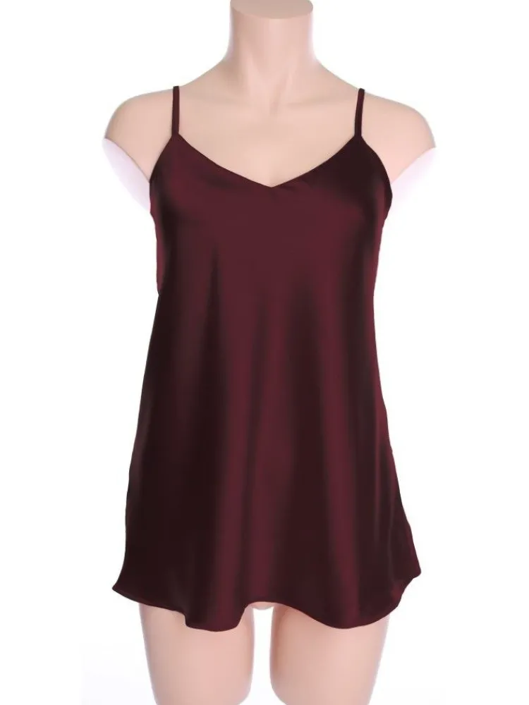 Spaghettiträger Tops|Alle Lingerie Tops^Cotton Club Seta Superior Seidentop ELEVATO Satin von