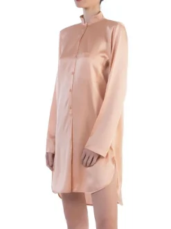 Seidennachthemd|Seiden Basics^Cotton Club Seta Superior Sleepshirt mit Seide PODEROSA von