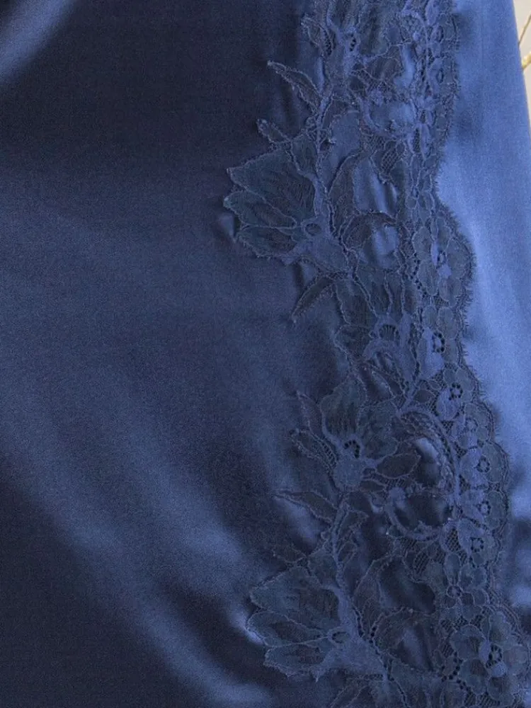 Tops Mit Spitze|Spaghettiträger Tops^Cotton Club Seta Superior Top PRIMARIO mit Stretchseide von