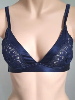 Alle Bhs^Cotton Club Seta Superior Triangel-BH mit Seide SPECIALE von