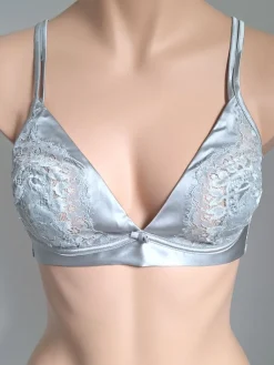 Alle Bhs^Cotton Club Seta Superior Triangel-BH mit Seide SPECIALE von